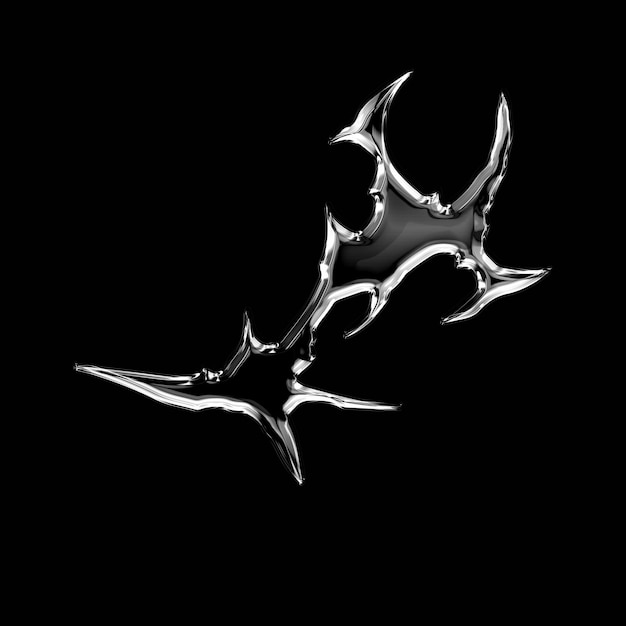 plantilla de forma de metal PNG