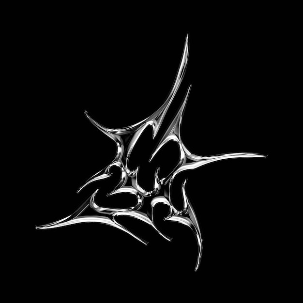 plantilla de forma de metal PNG