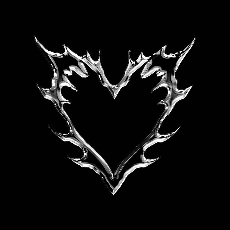 PSD plantilla de forma de metal png