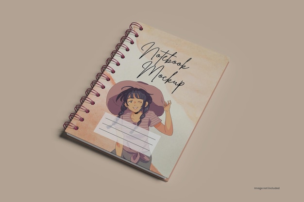 Plantilla de hoja de cuaderno