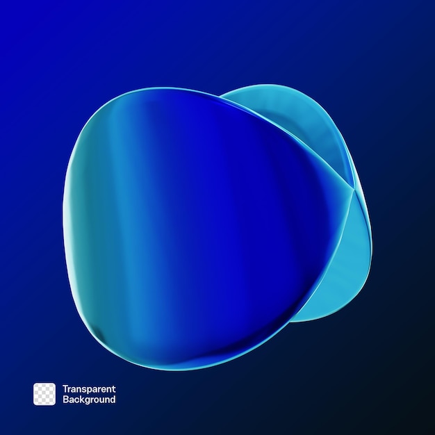 plantilla de icono 3D de forma geométrica del año 2000 PNG