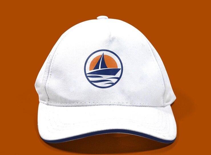 PSD plantilla de maqueta de gorra realista