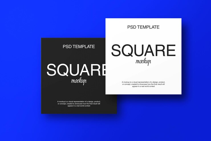 plantilla de maqueta de PSD de Psd Square