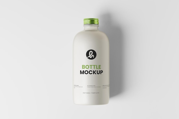 plantilla de maquillaje de botella
