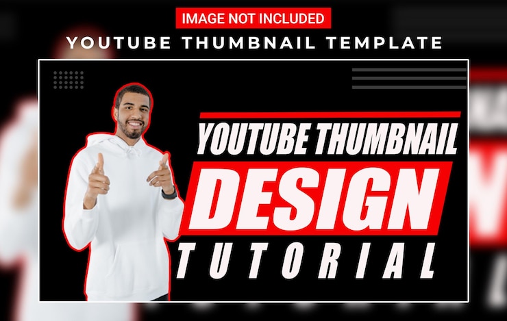PSD plantilla de miniatura de video de youtube completamente editable para psd