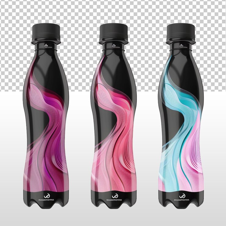 PSD plantilla de modelo de psd de la botella