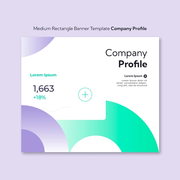 Plantilla de perfil de la empresa