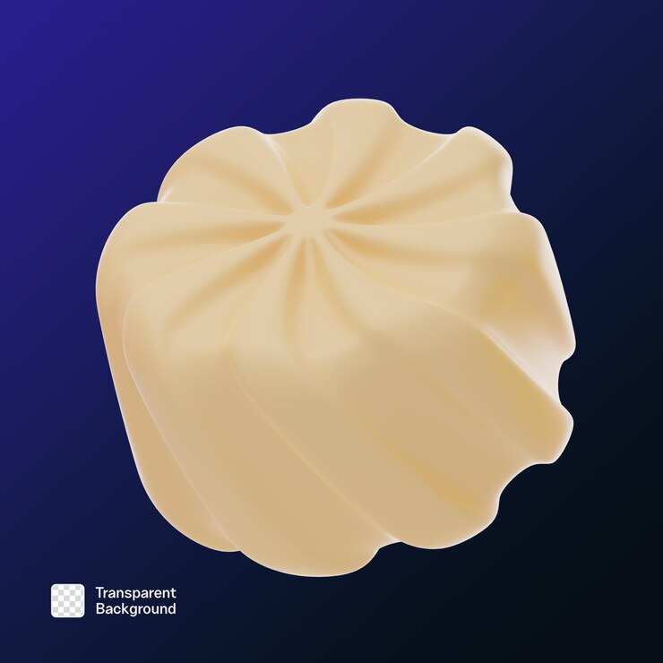 PSD plantilla de png de forma abstracta de cuerpo suave en 3d