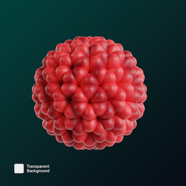 plantilla PNG de icono 3D de la forma de goma de mascar