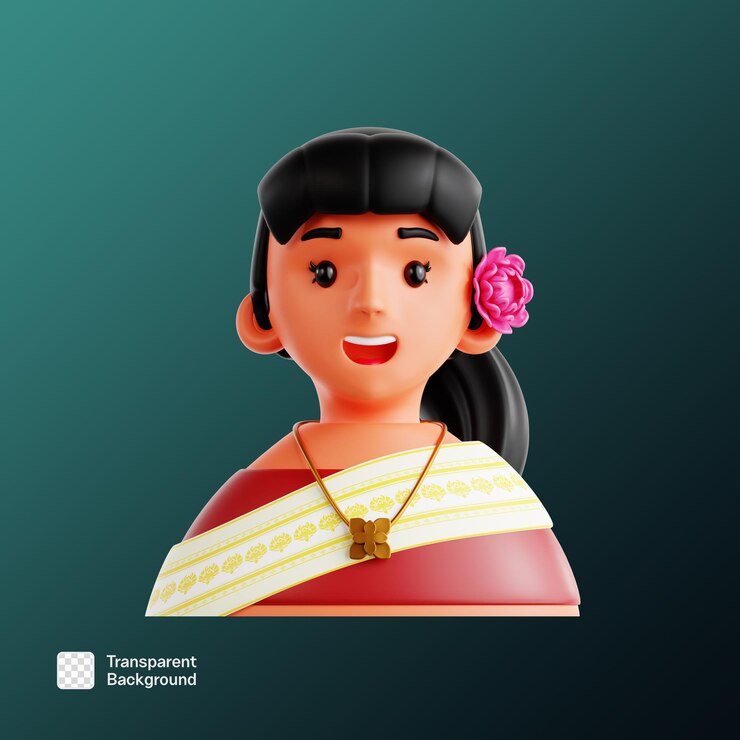 PSD la plantilla png de la ilustración del icono 3d del evento de songkran