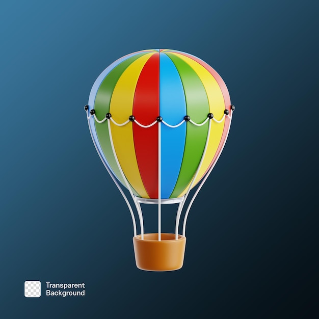 La plantilla PNG de la ilustración del icono 3D Summer Vibe