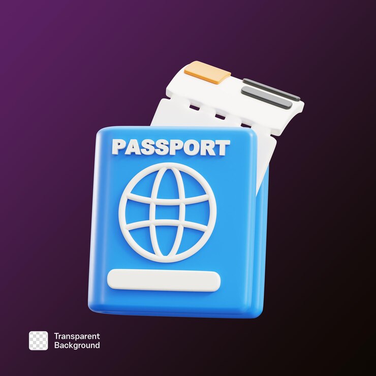 PSD plantilla png de ilustración de vacaciones de viaje en 3d