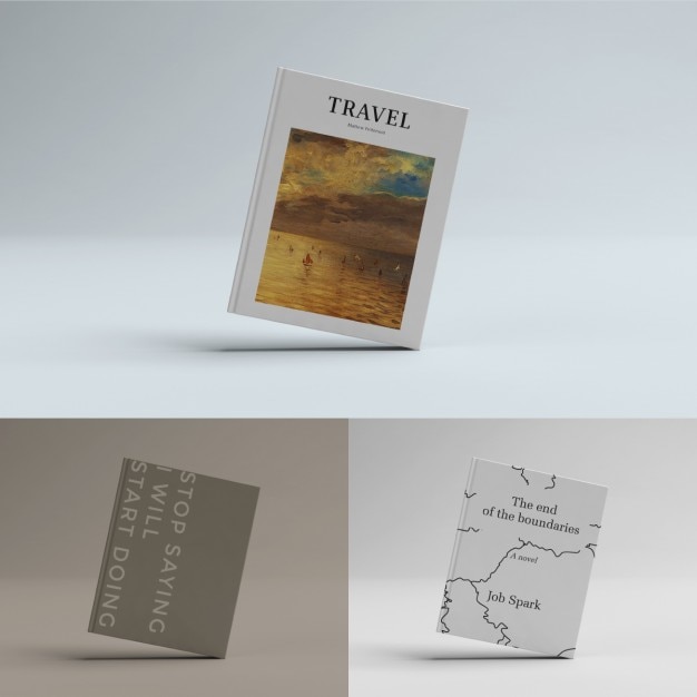 Plantilla de portada de libro