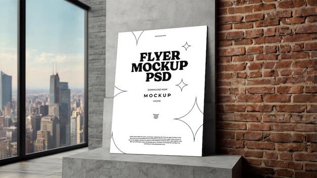 Plantilla PSD de maqueta de volante