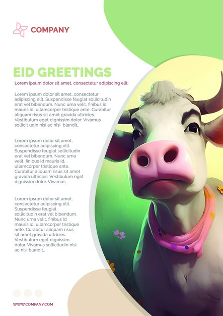 PSD plantilla psd moderna de eid mubarakdiseño contemporáneo para un eid memorable