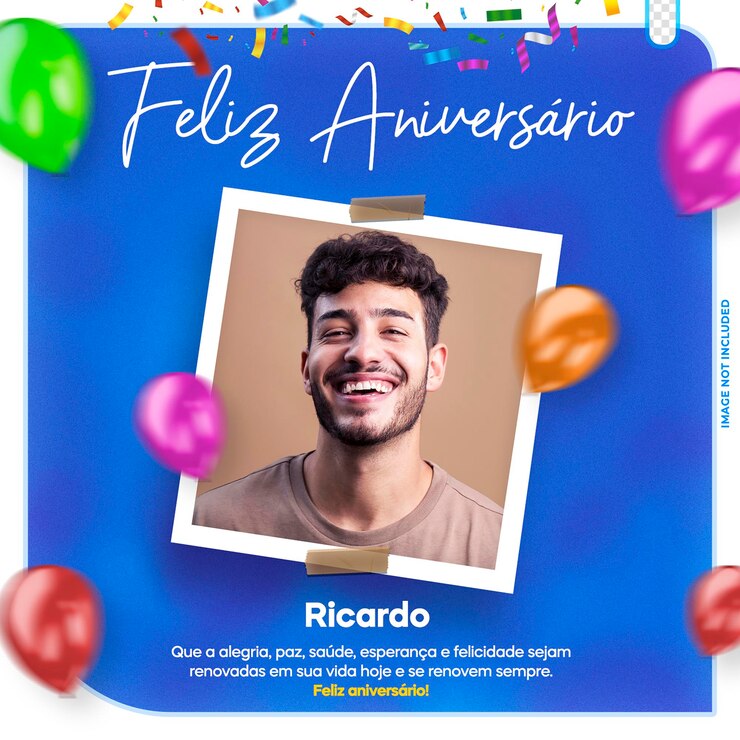 PSD plantilla de publicación diseño de redes sociales para cumpleañero feliz cumpleaños
