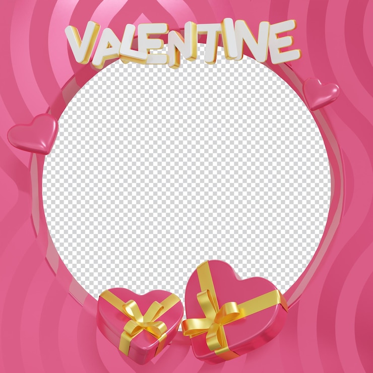 PSD plantilla de publicación de redes sociales para el día de san valentín