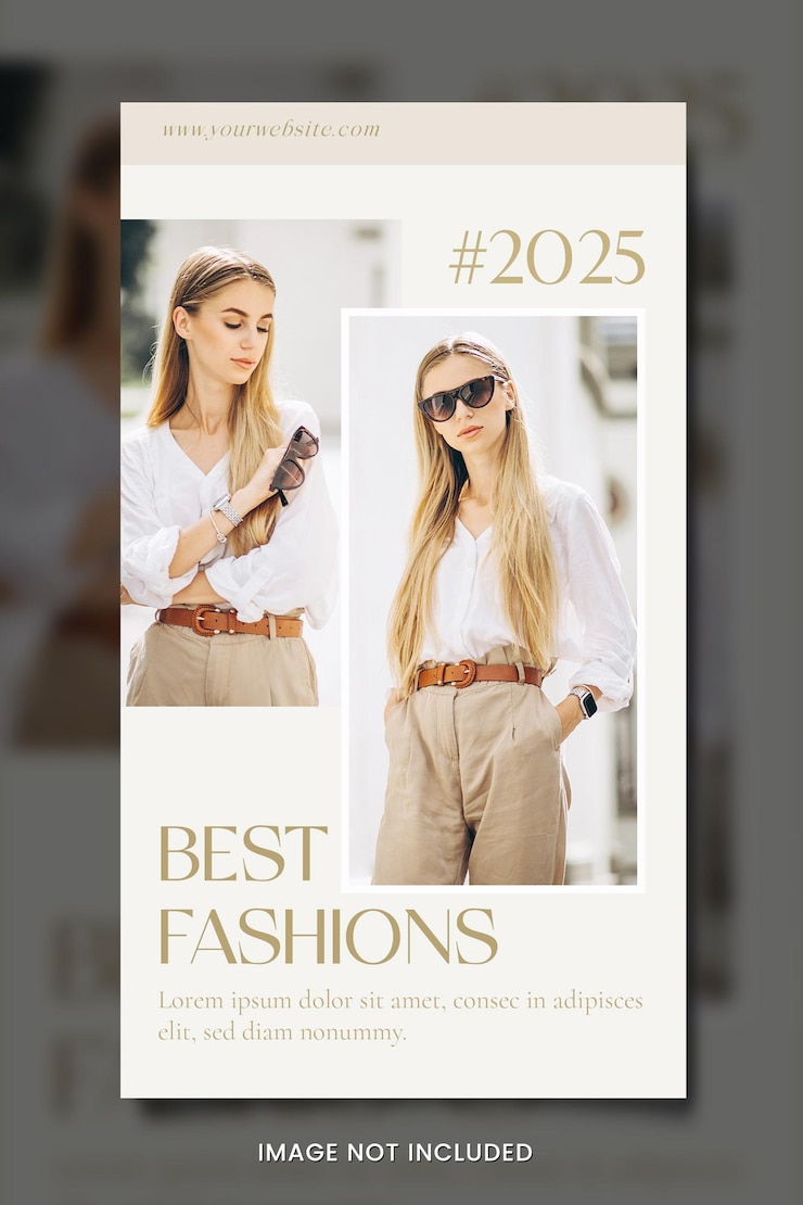 PSD plantilla de redes sociales de venta de moda