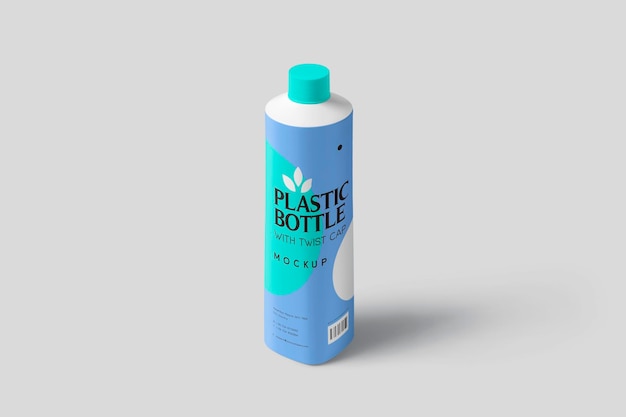 Plastikflasche mit drehkappe