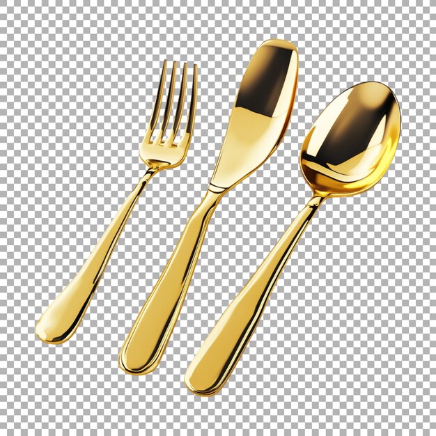 Plata PNG en un fondo transparente generado por Ai