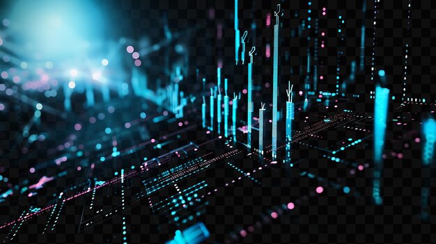 PSD plataforma de negociação do mercado de ações psd com fundo de prisma abstrato fundo de mercado de ações brilhante