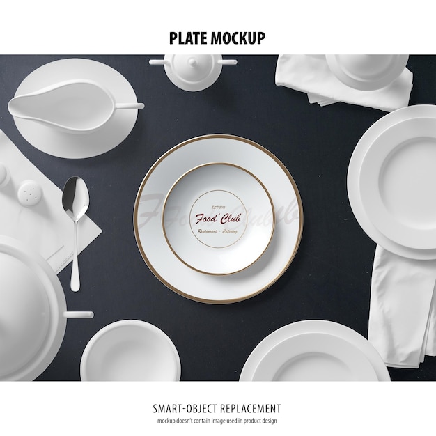 Plate Mockup