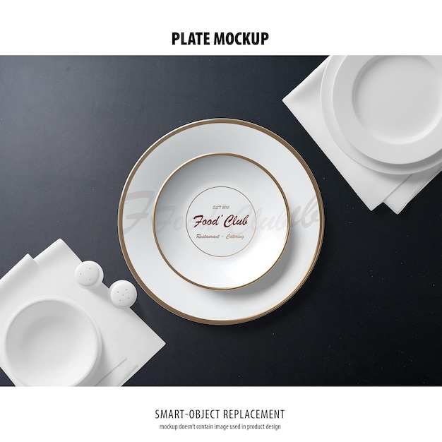 Plate Mockup