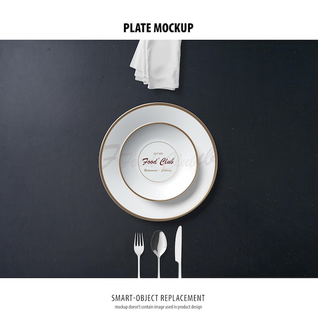 Plate Mockup