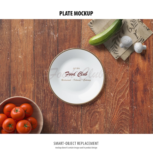 Plate Mockup