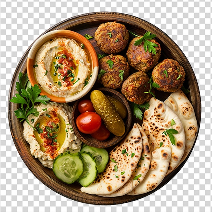 PSD el plato árabe mezze