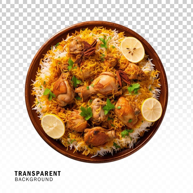 PSD un plato de arroz con arroz y arroz y una imagen de arroz con un limón y limón