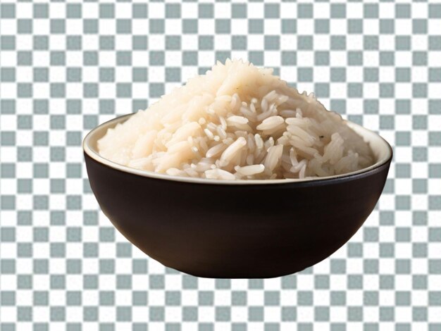 PSD plato con arroz png