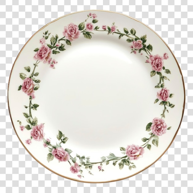 Plato de boda de PNG Plato de estilo porcelana