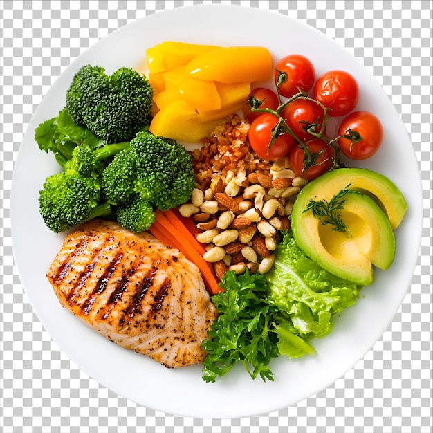 un plato de comida con un plato de comida que dice "verduras"