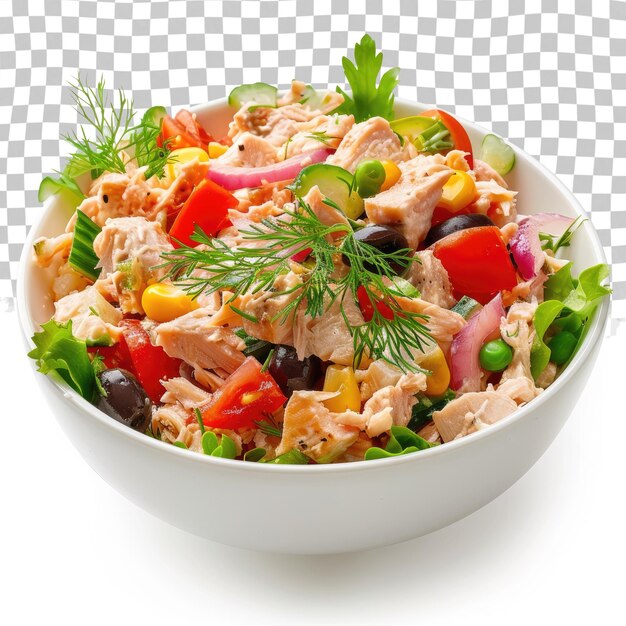 PSD un plato de ensalada con una ensalada en el fondo