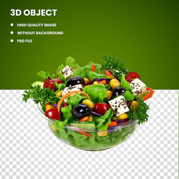 plato de ensalada de verduras
