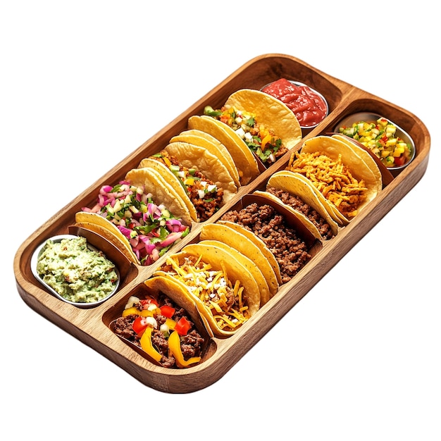 El plato de la fiesta de Taco