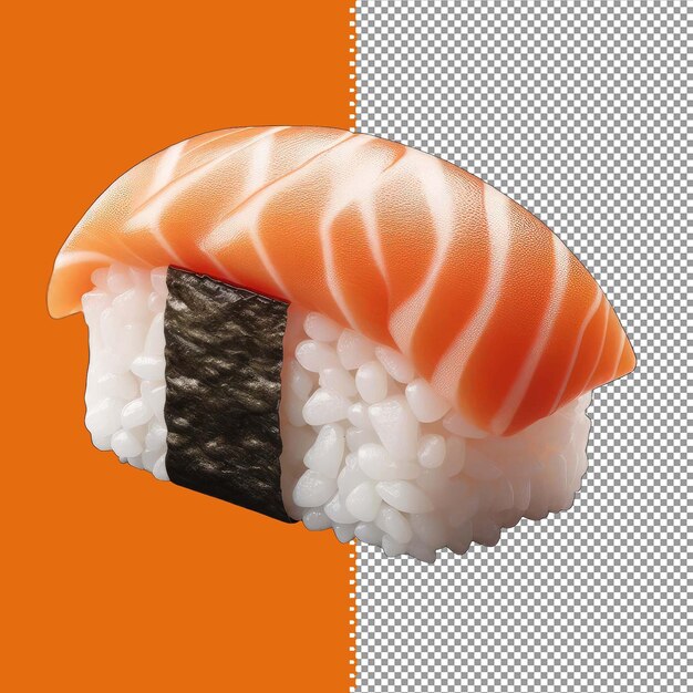 PSD plato de sushi aislado png