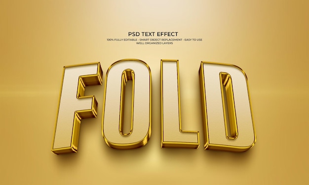 Le pli d'or
