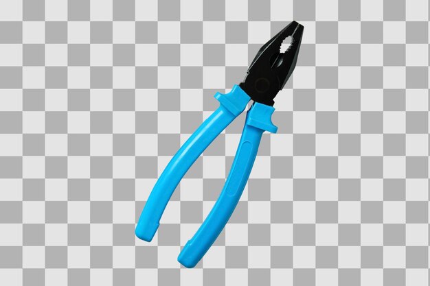 Pliers usados para várias tarefas simbolizando o trabalho árduo no Dia do Trabalho isolado em PNG branco