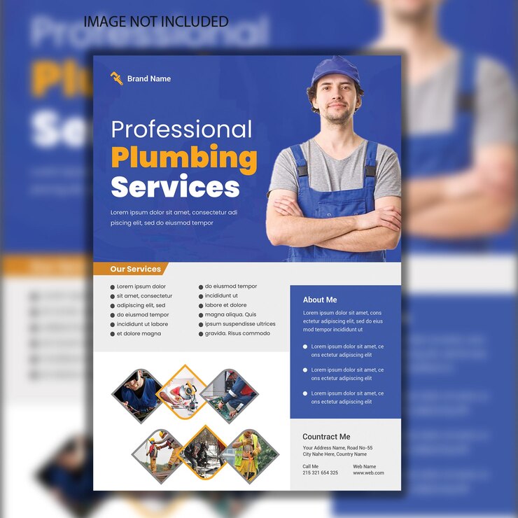 Plumbing Service Flyer
