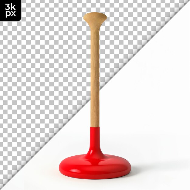 PSD plunger isolado em fundo transparente