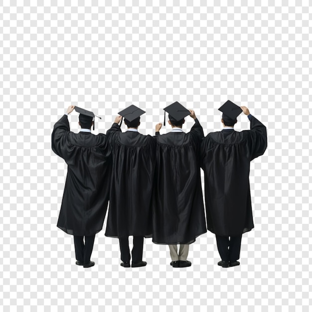 Plusieurs hommes portaient des vêtements de fin d'année.