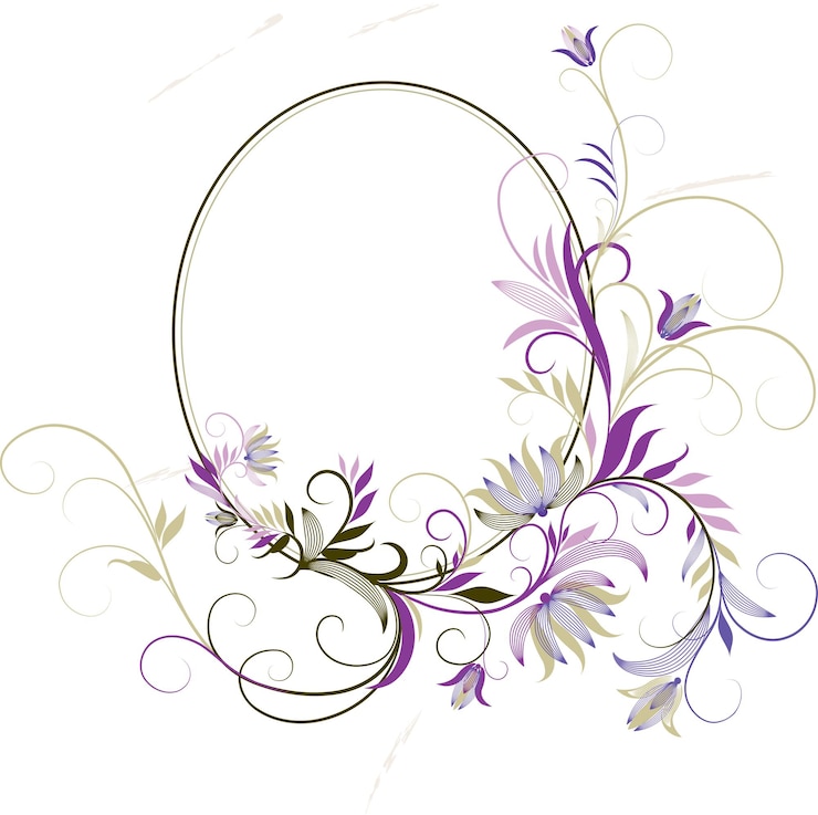PSD plusieurs motifs floraux