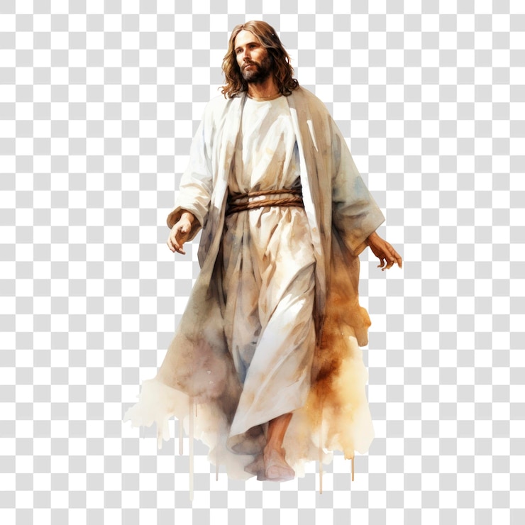 PSD png abito per adulti sfondo bianco spiritualità