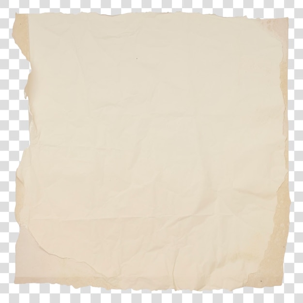 PNG-ästhetische zerrissene Papierhintergründe Text weißer Hintergrund