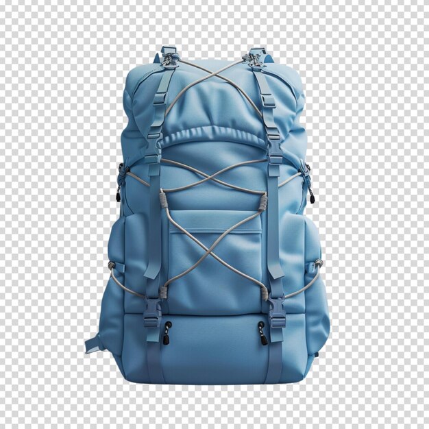 PSD png aislado de una mochila en un fondo transparente para el día nacional de concienciación sobre la mochila escolar