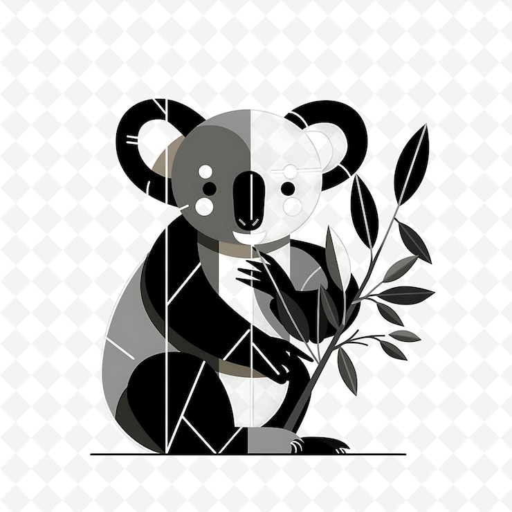 PSD png animais criativos desenha obras de arte cativantes celebrando a natureza e a diversidade da vida selvagem