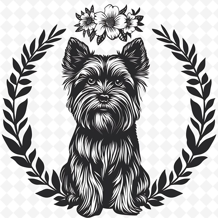 PSD png animal line art and frame stamps colage stamp esbozo natural para la ilustración de personajes