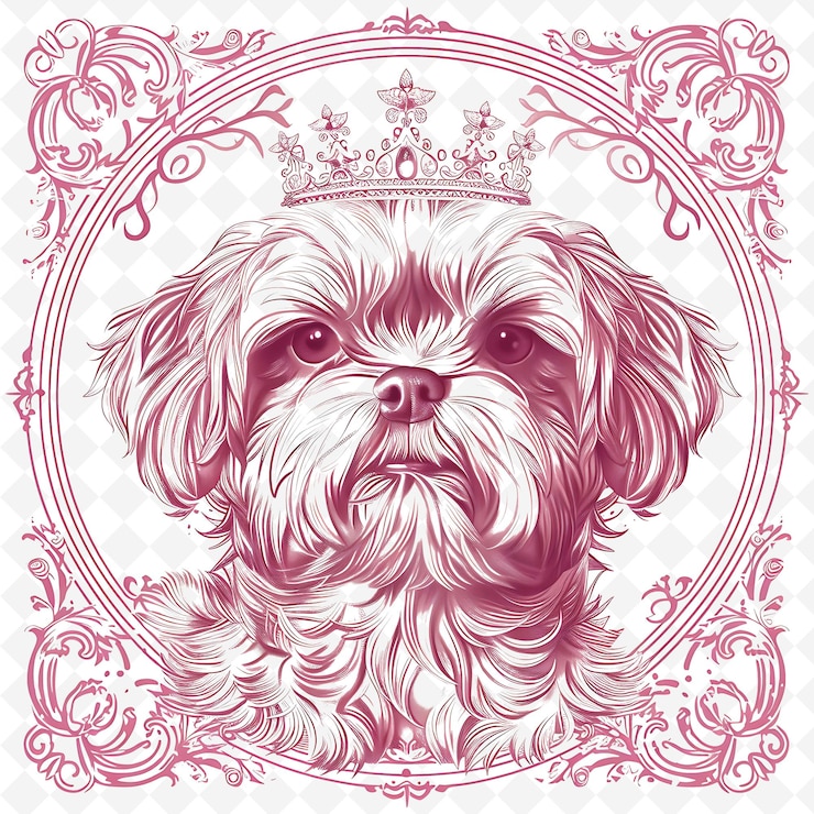 PSD png animal line art and frame stamps collage stamp esboço natural para ilustração de personagens